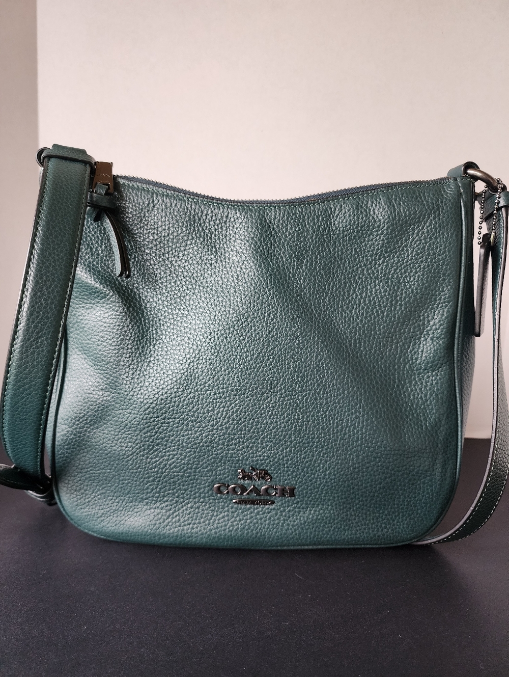 Coach Ellie File Crossbody Bag, Forest Green, EUC, 2021, $350 MSRP - Picture 2 of 10